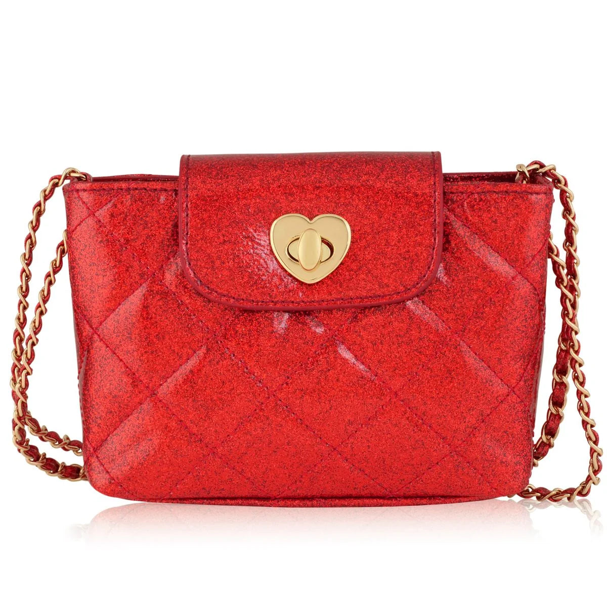 Carrying Kind Girls Purse - Paige - Red Glitter