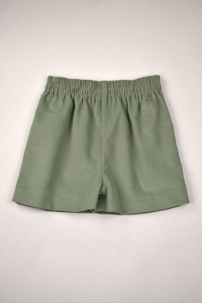 Funtasia Too Boys Sage Corduroy Dressy Short Set