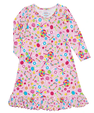 Sara's Prints Candyland Long Sleeve Nightgown