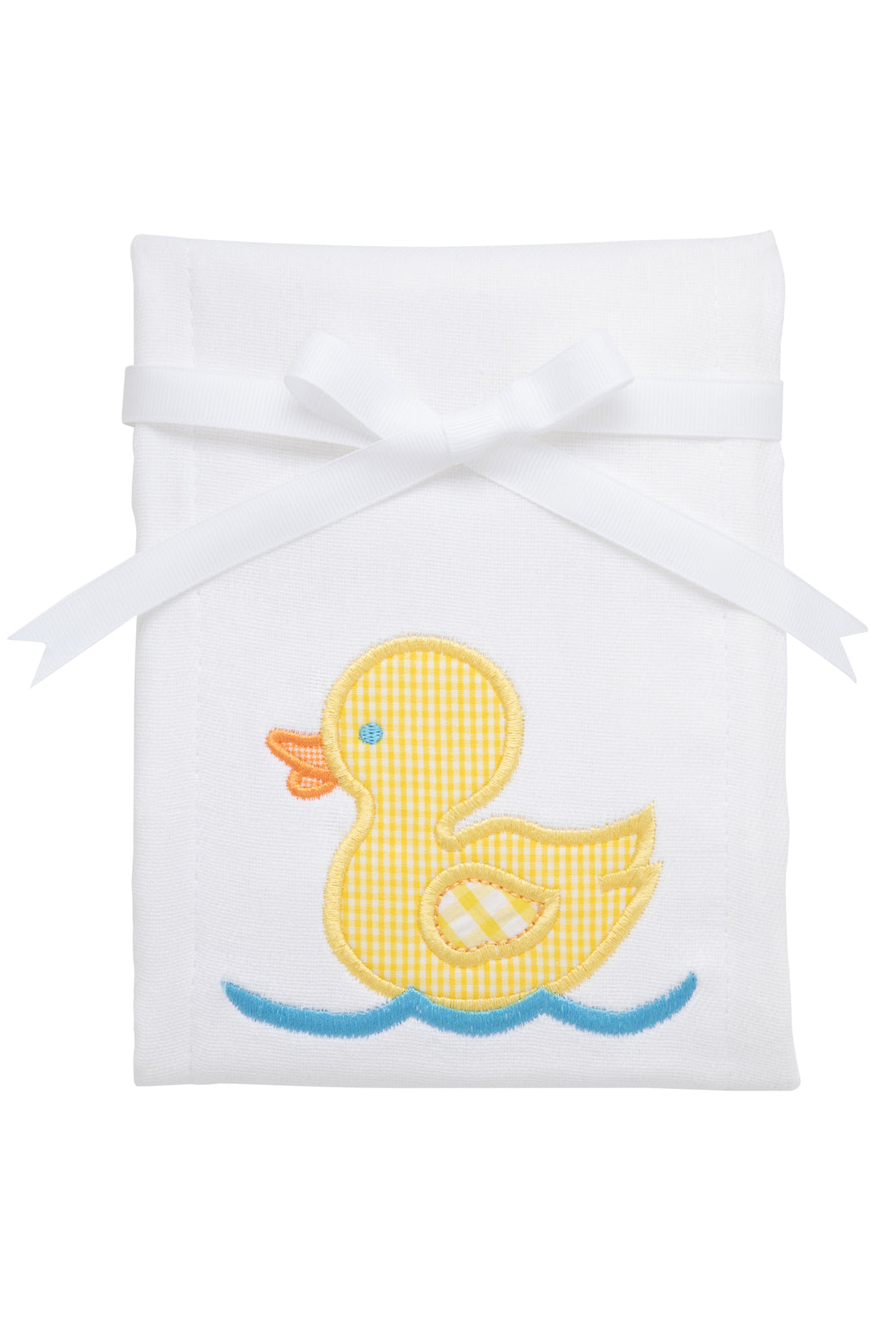 3 Marthas Applique Basic Burp - Duck