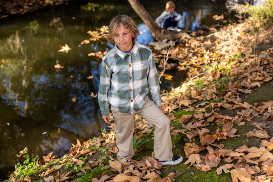 Feather 4 ArrowFeather 4 Arrow Alpine Cozy Shirt - SageBabysupermarket