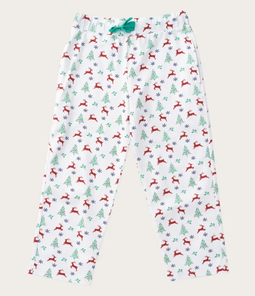 Prodoh Boys Lounge Life Pant - Christmas Tree Print