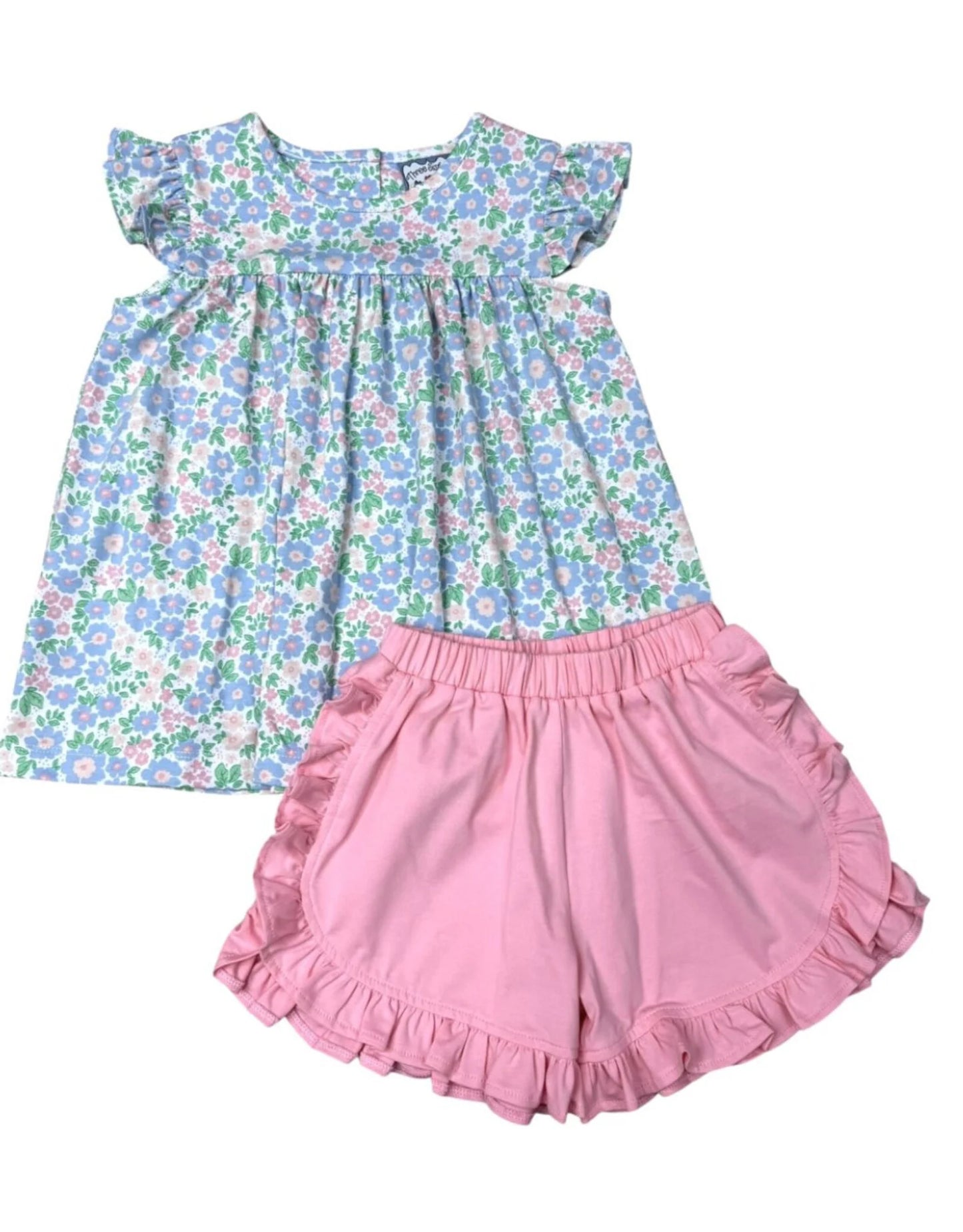 Three Sisters Happy Daisy Short Set