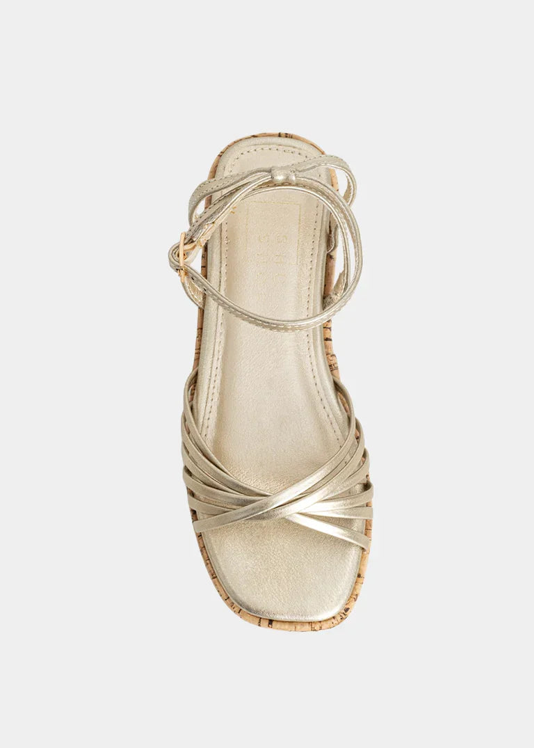 ShuShopShuShop Girls Isla Mini Sandal - GoldBabysupermarket
