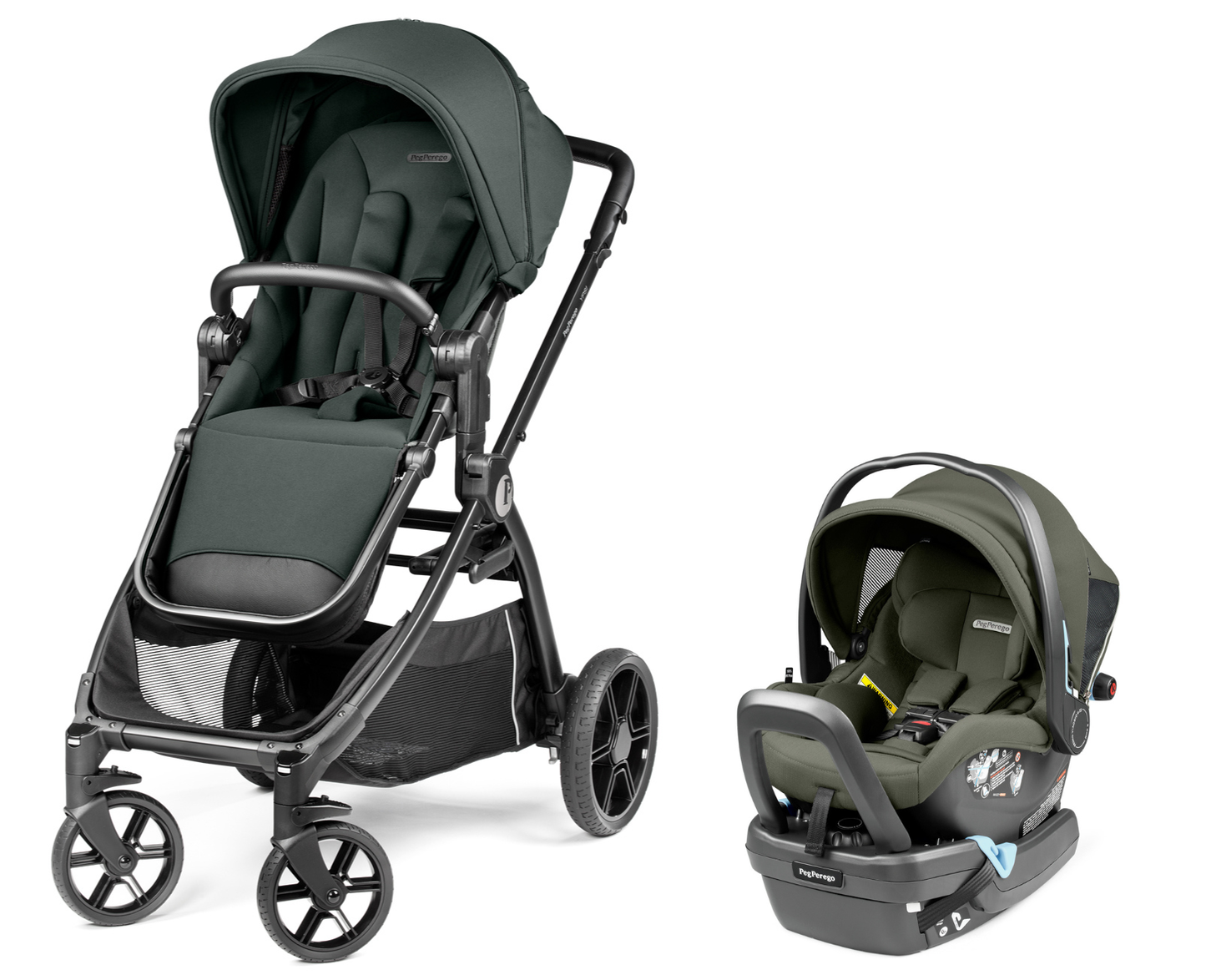 PEG YPSI Stroller + Primo Viaggio Nido Car Seat Travel System