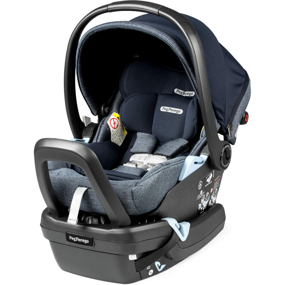 Agio by Peg Perego Car Seats - Infant Agio Mirage-Blue Agio by Peg Perego Primo Viaggio Lounge Infant Car Seat + Base