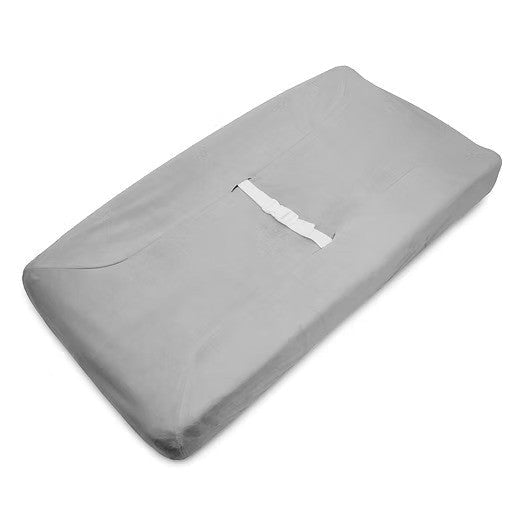 American Baby Company Changing Pad Covers Gray American Baby Heavenly Soft Contour Changing Pad Cover 17"x35"x5"