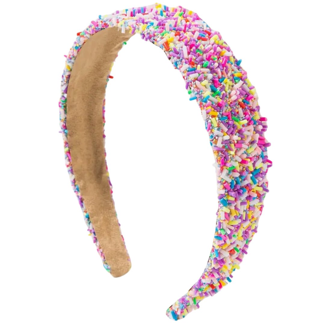 American Jewel Flat Sprinkle Headband - Purple