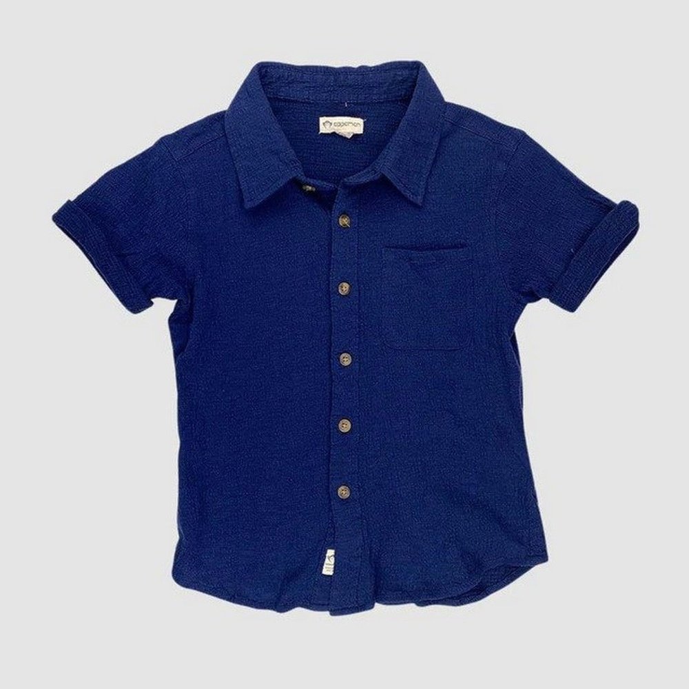 Appaman Beach Shirt Navy Blue