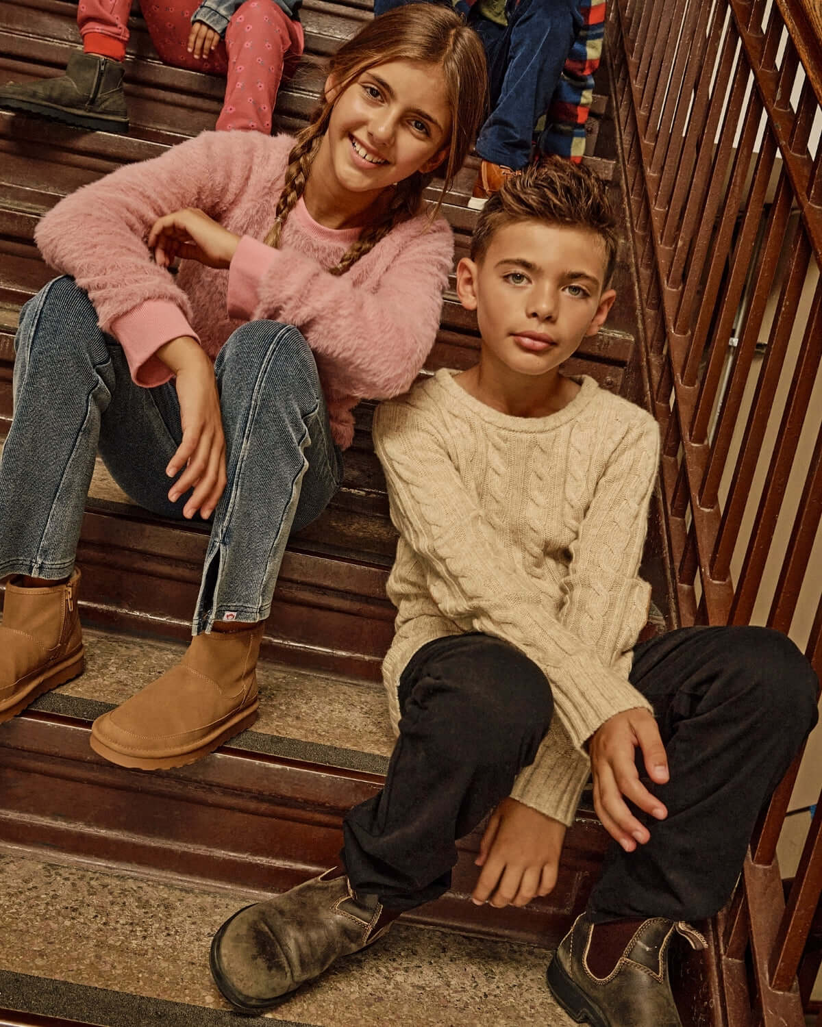 Appaman Appaman Fisherman Sweater - Oatmeal