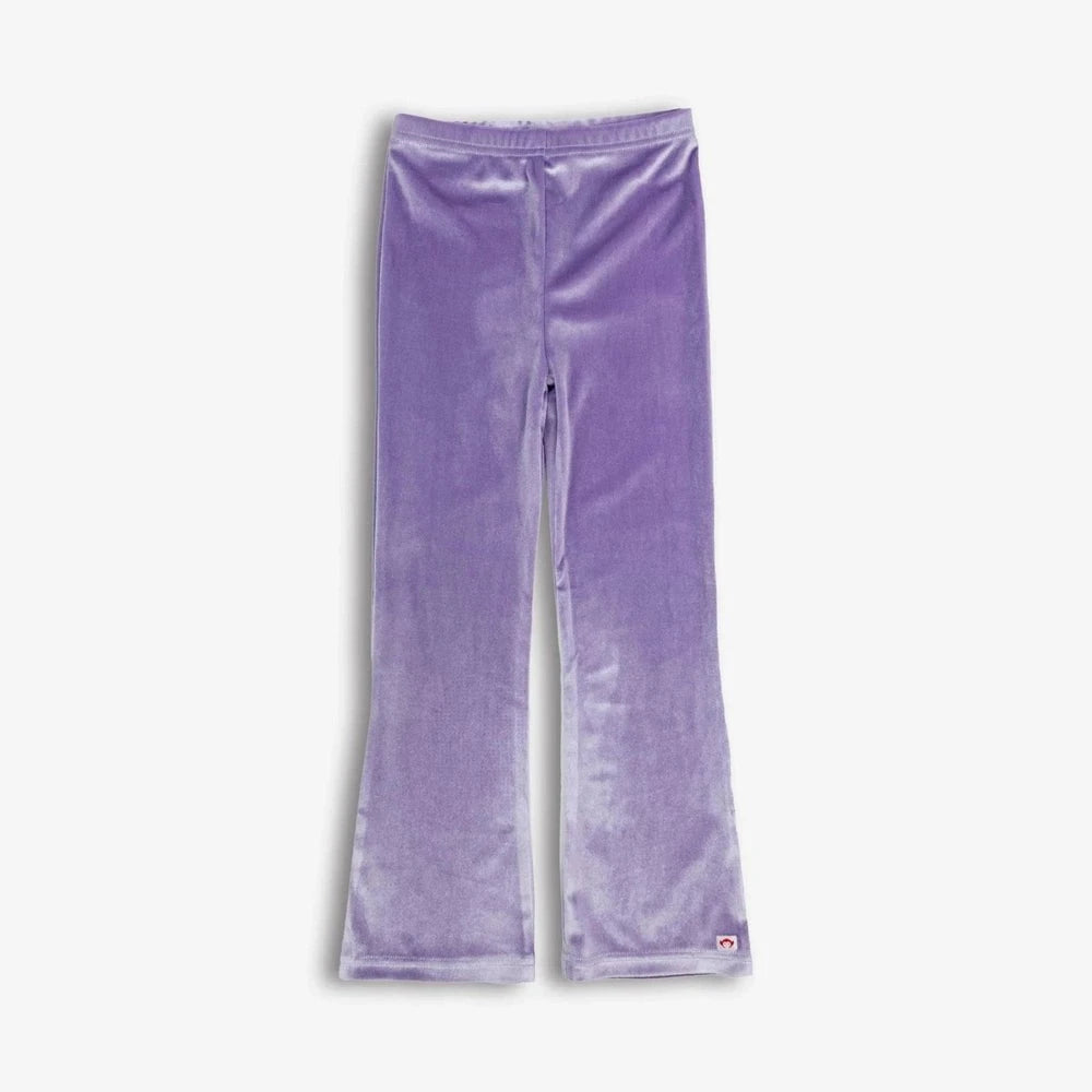 Appaman Girls Apparel / Pants / Tween 5 / Lavender Velvet Appaman Girls Lavender Velvet Flared Legging
