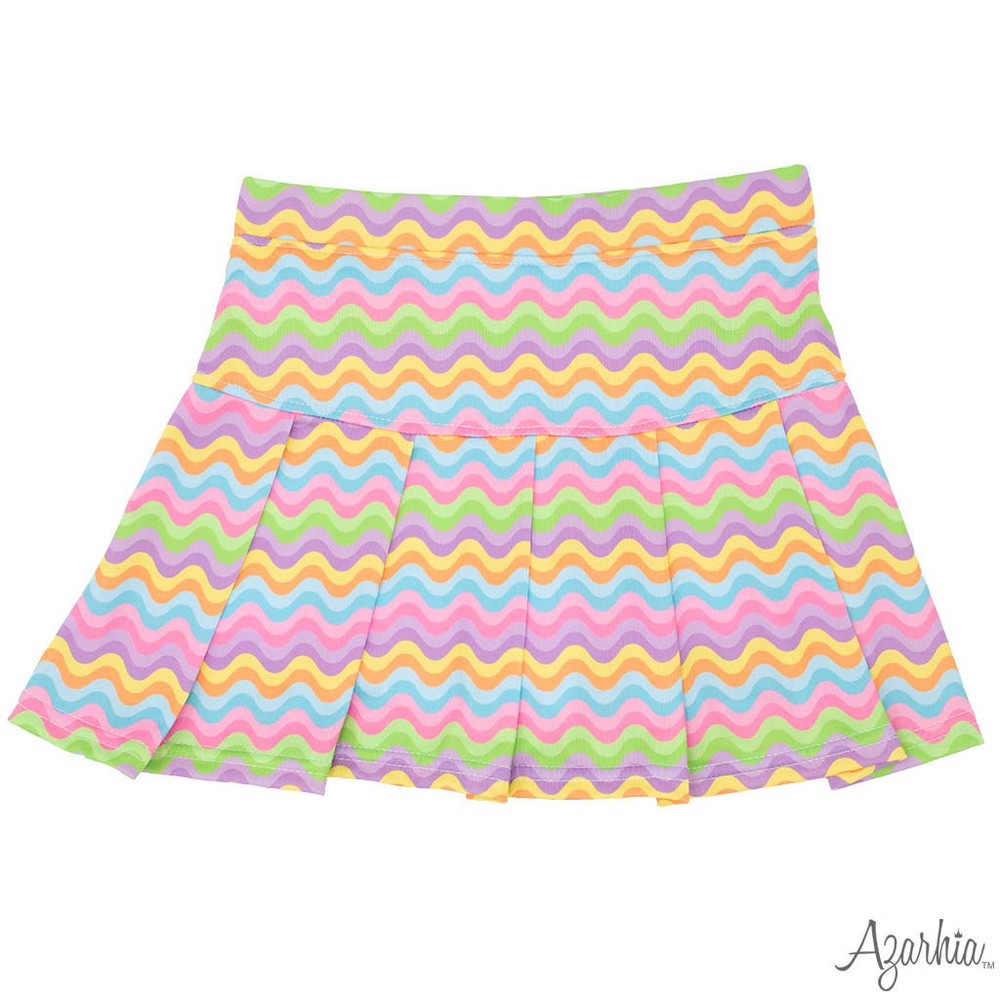Azarhia LLC Girls Apparel / Skirts / Tween Spring Waves / 4 Toddler Azarhia Girls Spring Waves Tennis Skort