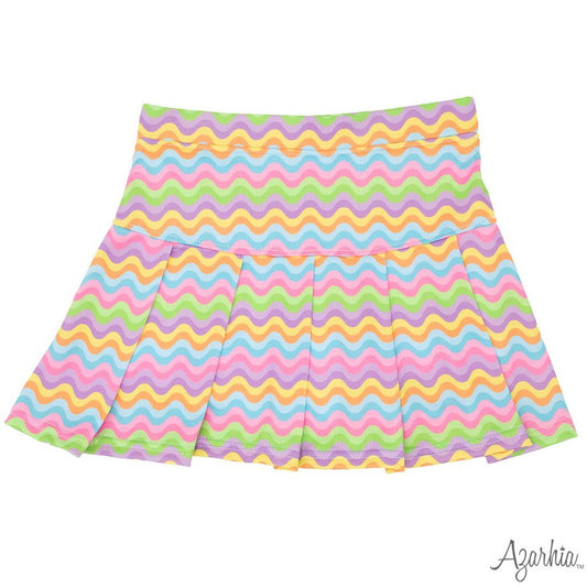 Azarhia LLC Girls Apparel / Skirts / Tween Spring Waves / 4 Toddler Azarhia Girls Spring Waves Tennis Skort
