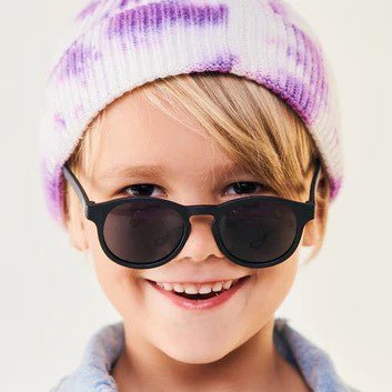 Babiators Orig. Keyhole: Jet Black | Smoke Lens | 0-2yr