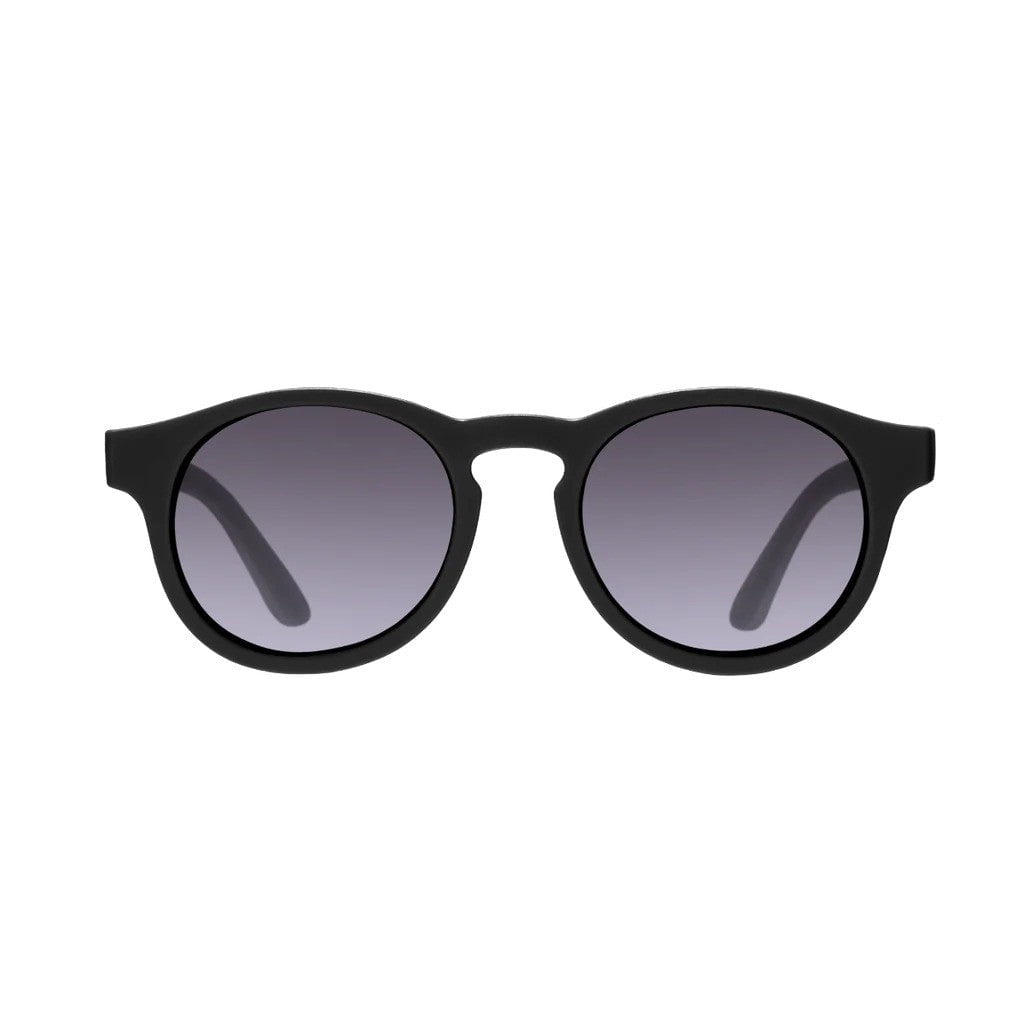 Babiators Orig. Keyhole: Jet Black | Smoke Lens | 0-2yr