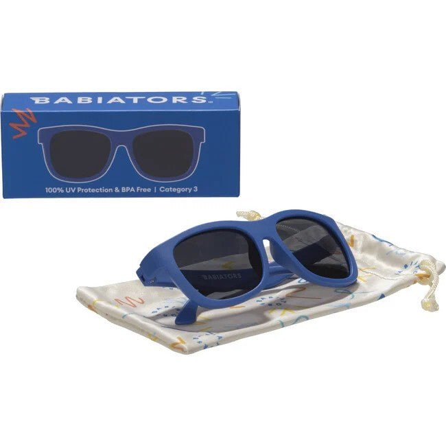 Babiators Orig. Navigator: Good As Blue | Smoke Lens | 3-5yr