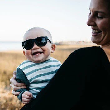 Babiators Apparel & Gifts Babiators Orig. Navigator: Jet Black | Smoke Lens | 0-2yr