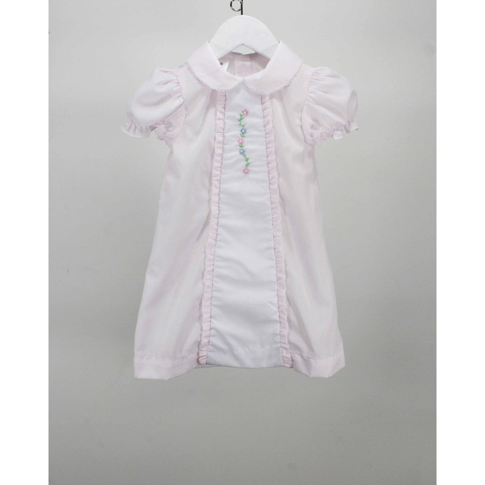 Baby Blessings Pink Flower Garland Hazel Dress babysupermarket