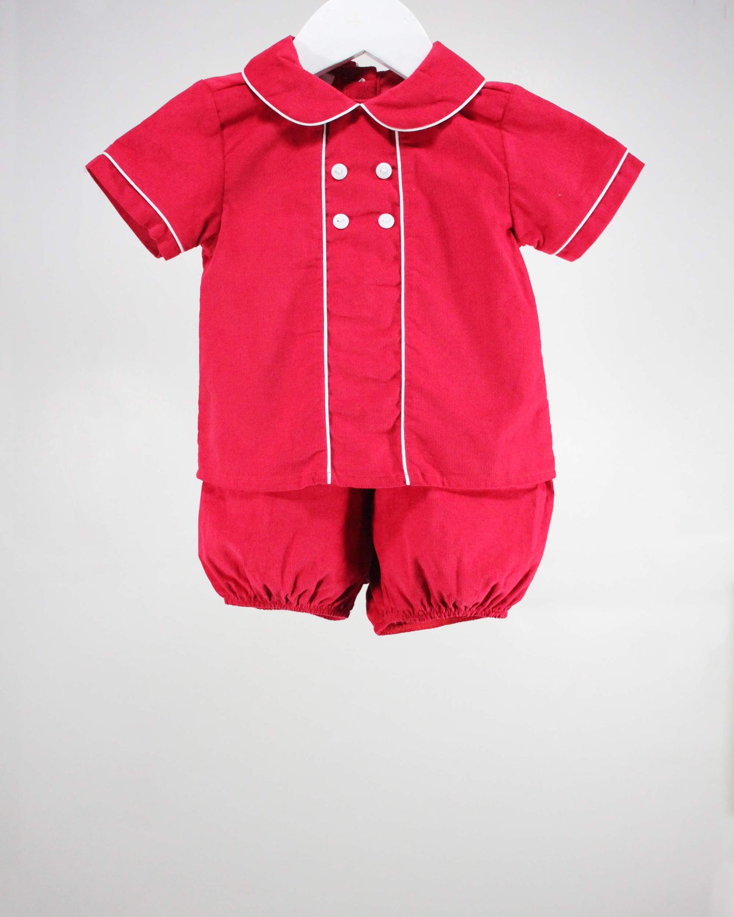 Baby Blessings Red & White Michael Set