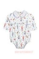 Baby Club Chic Boys Nutcracker Print Bubble