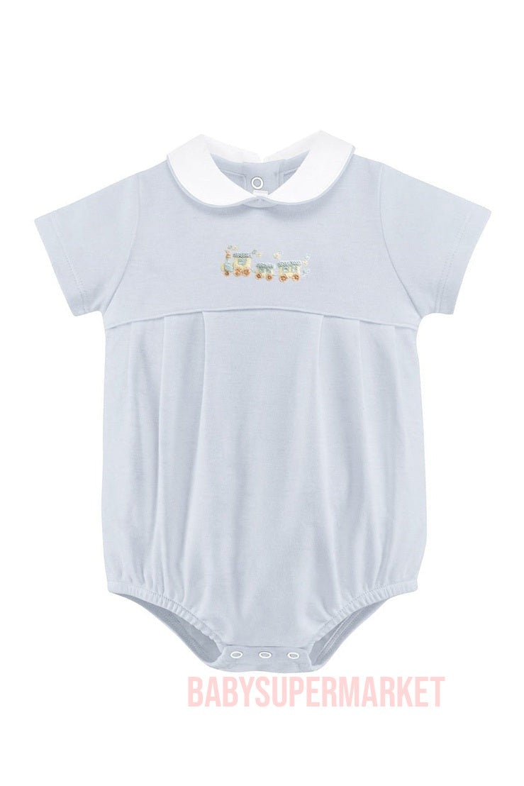 Baby Club Chic Little Train Bubble with Round Collar babysupermarket