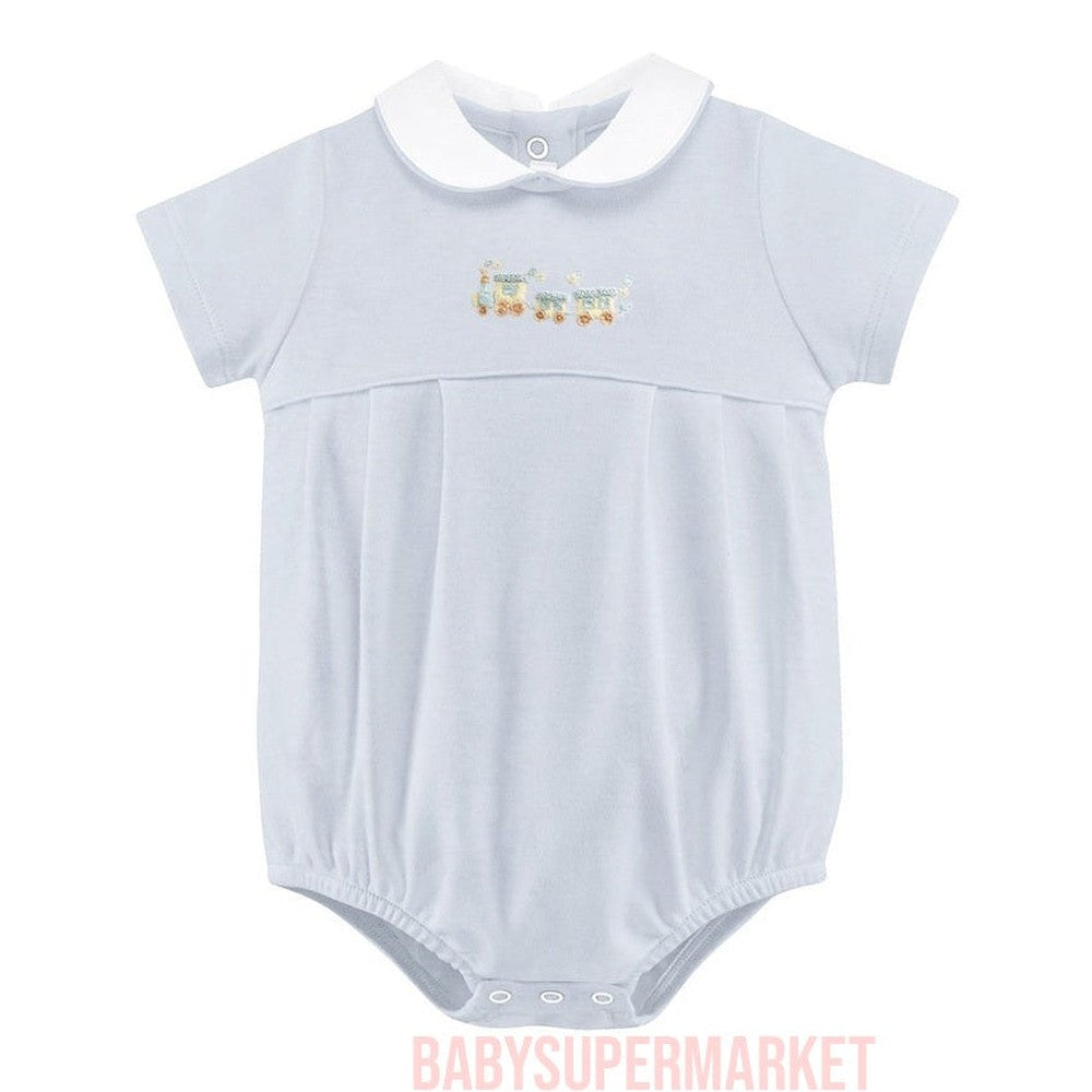 Baby Club Chic Little Train Bubble with Round Collar babysupermarket