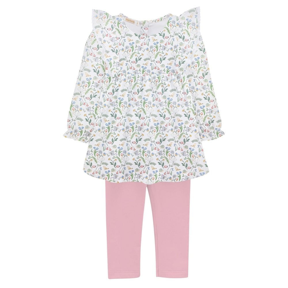 Baby Club Chic Girls Apparel / Playsets / Infant 9-12 Mo / Multi Baby Club Chic Prairie Beauty Legging Set