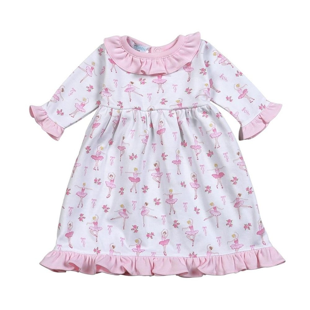 Baby Loren Ballet Dancers Pima Morning Dress – Babysupermarket