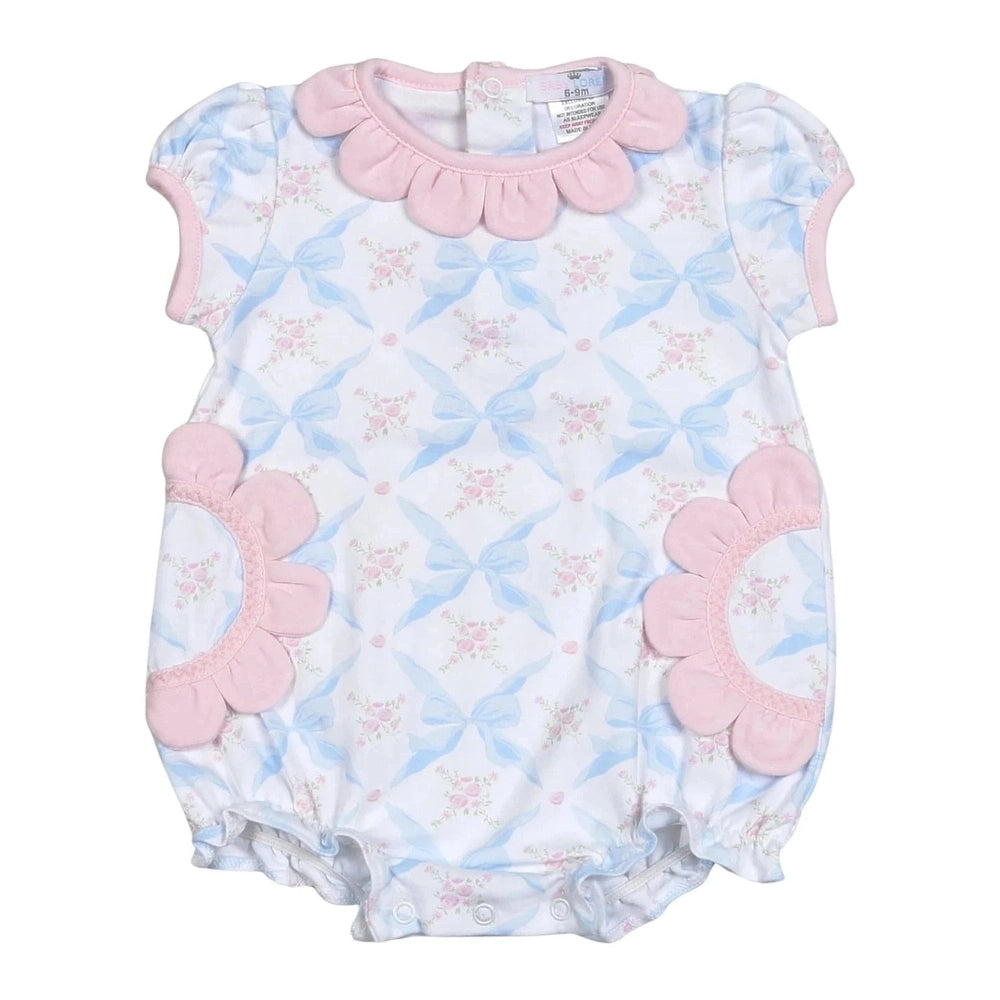 Baby Loren Blue Bows Bubble