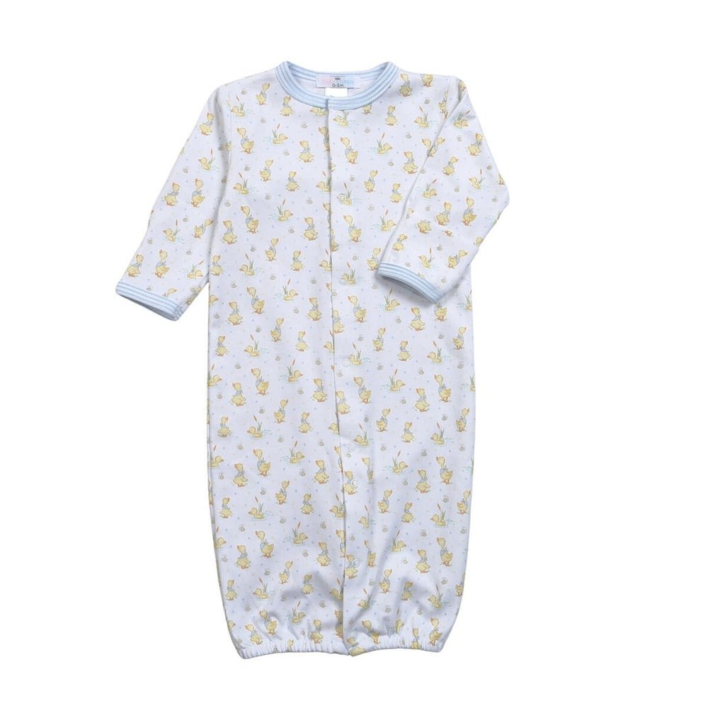 Baby LorenBaby Loren Boys Ducks in the Pond Pima Converter GownBabysupermarket