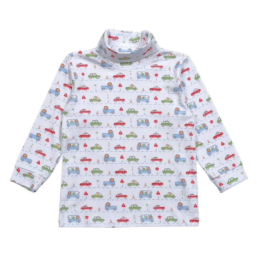 Baby LorenBaby Loren Little Drivers Pima TurtleneckBabysupermarket
