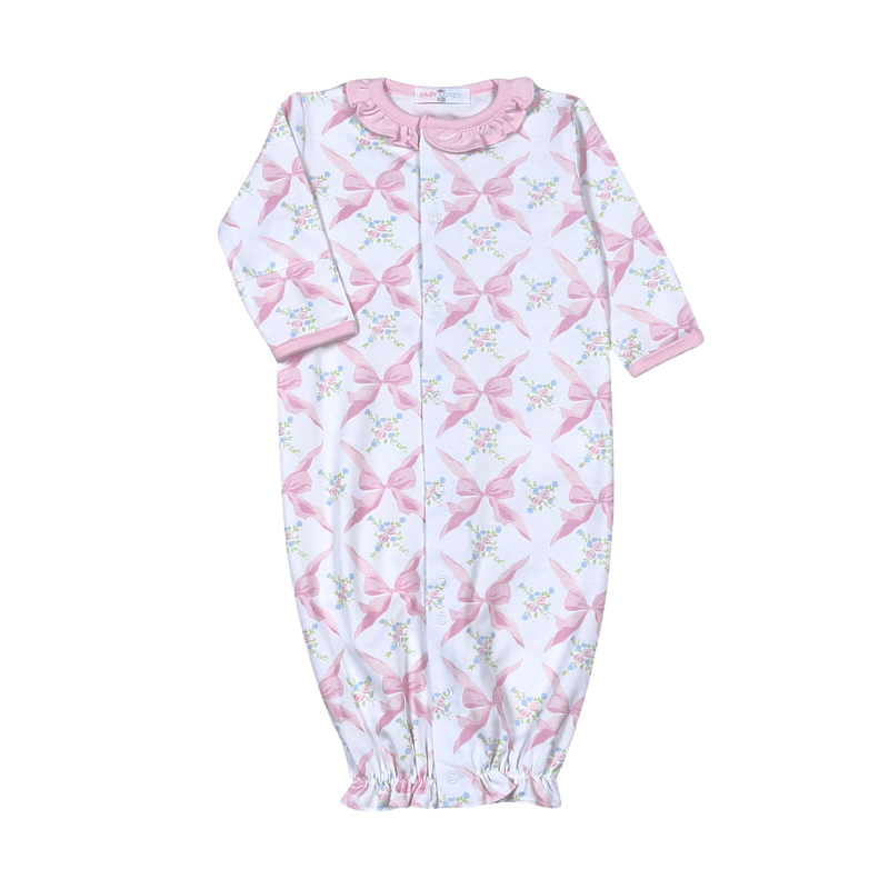 Baby Loren Bow / Preemie Baby Loren Pink Bows Pima Converter