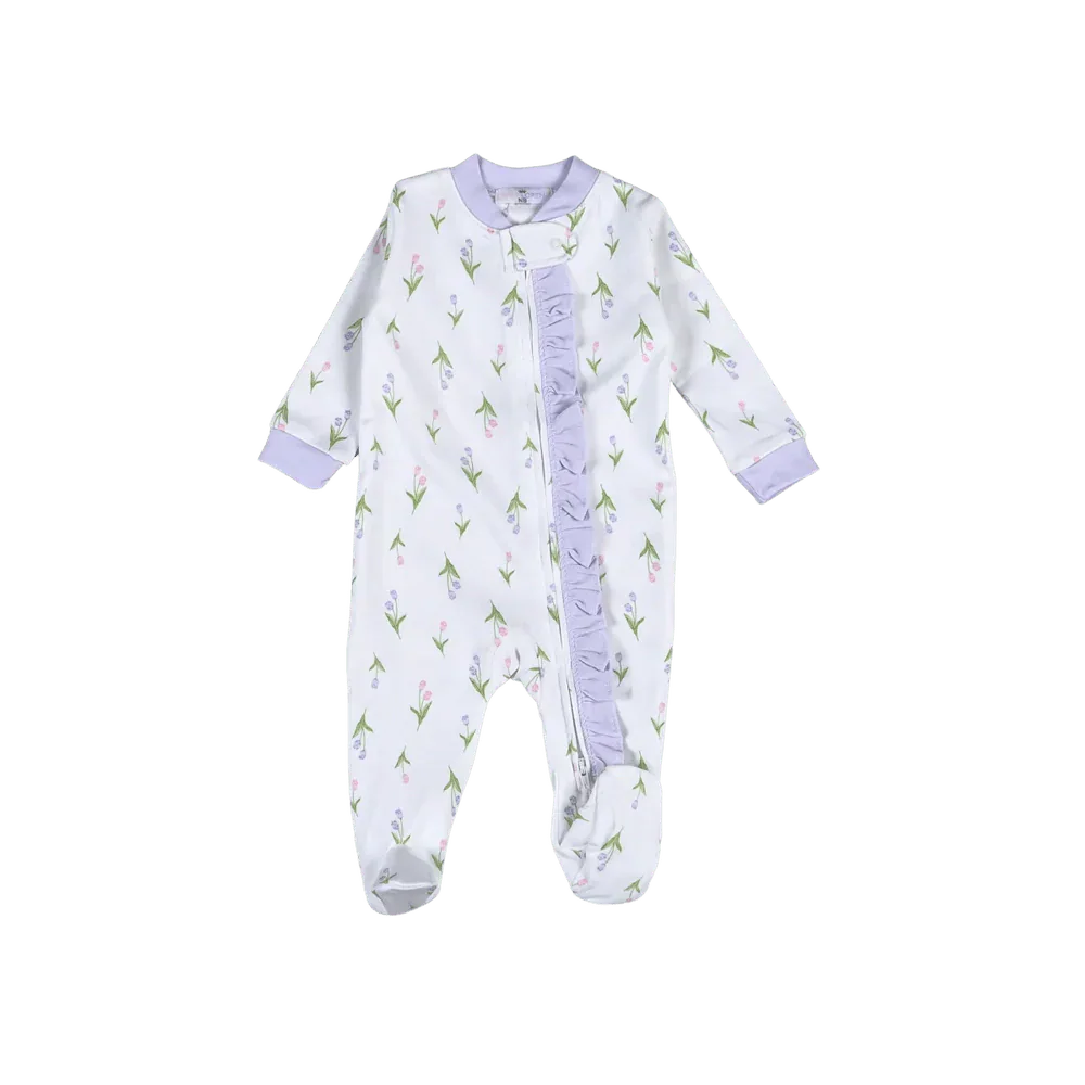 Baby LorenBaby Loren Zoe Zipper FootieBabysupermarket