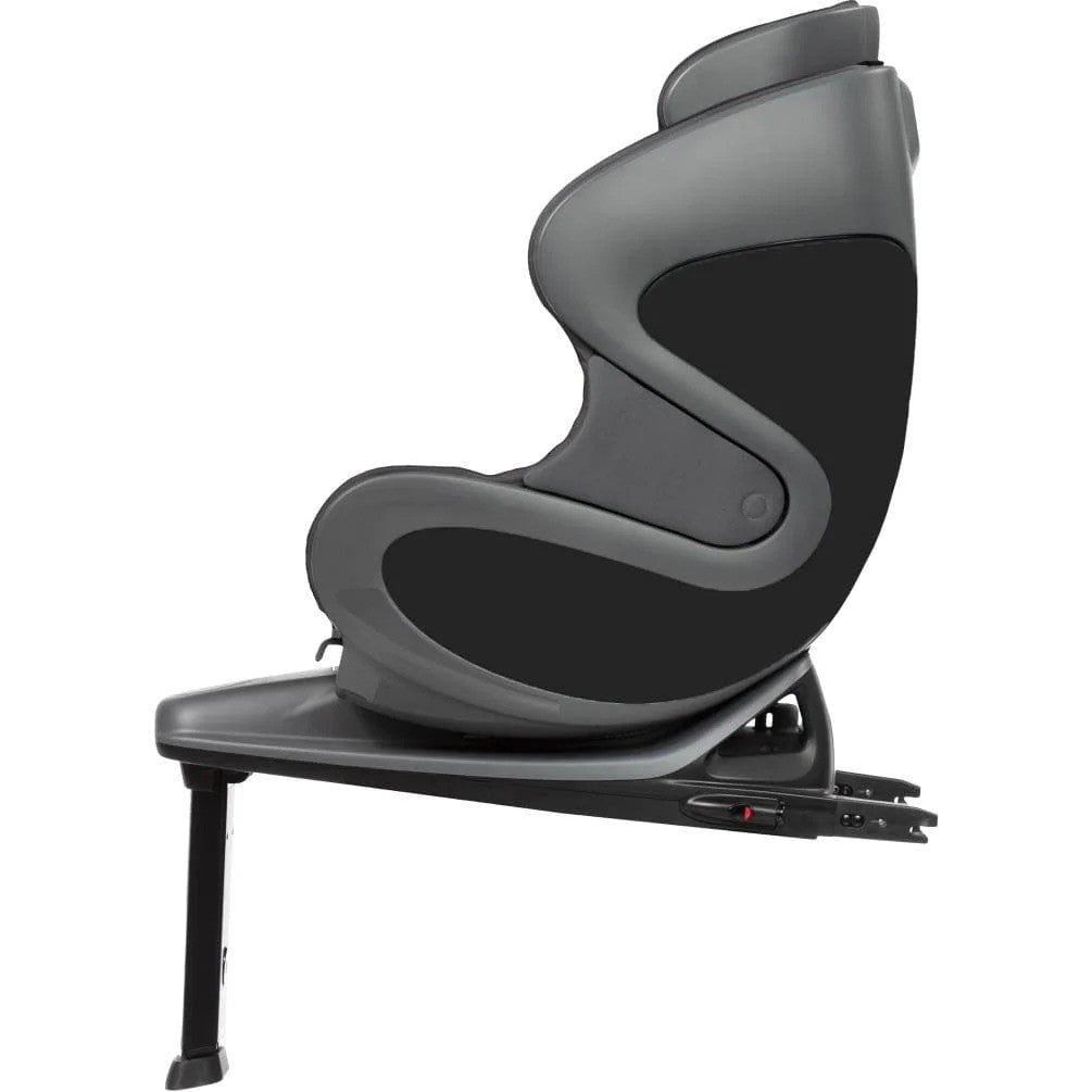 Babyark Convertible Car Seat + Base - Classic Charcoal Crey/Midnight Blue
