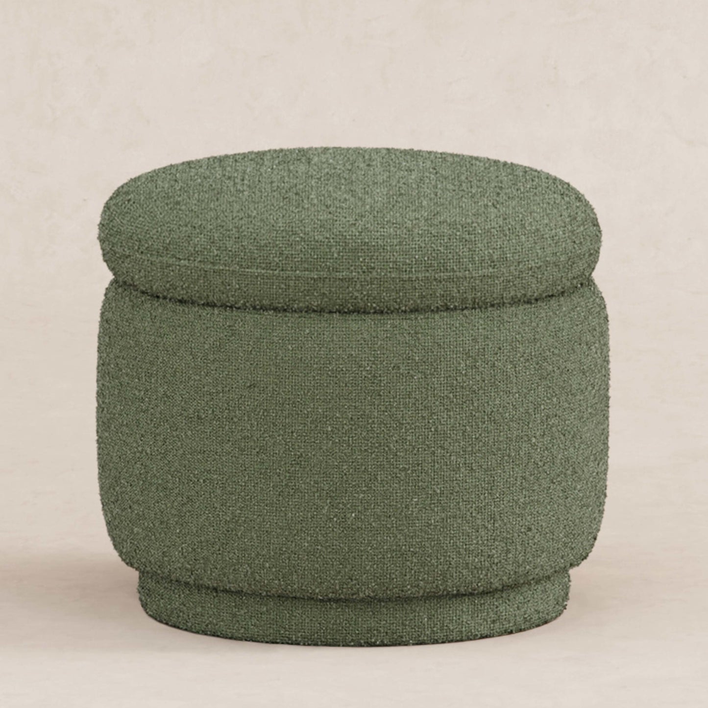 Babyletto Ottomans Olive Boucle Babyletto Enoki Storage Ottoman in Boucle