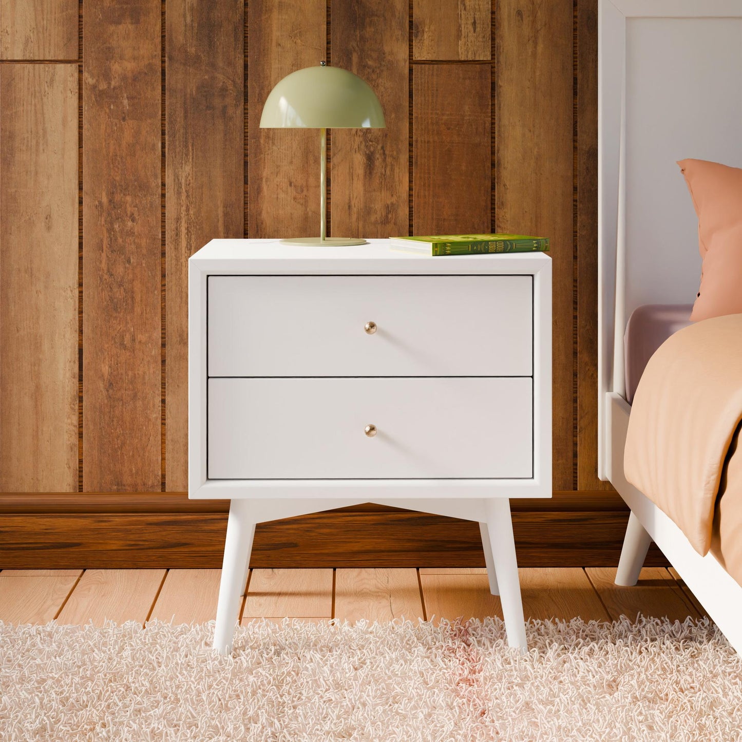 BabylettoBabyletto Palma Nightstand with USB PortBabysupermarket