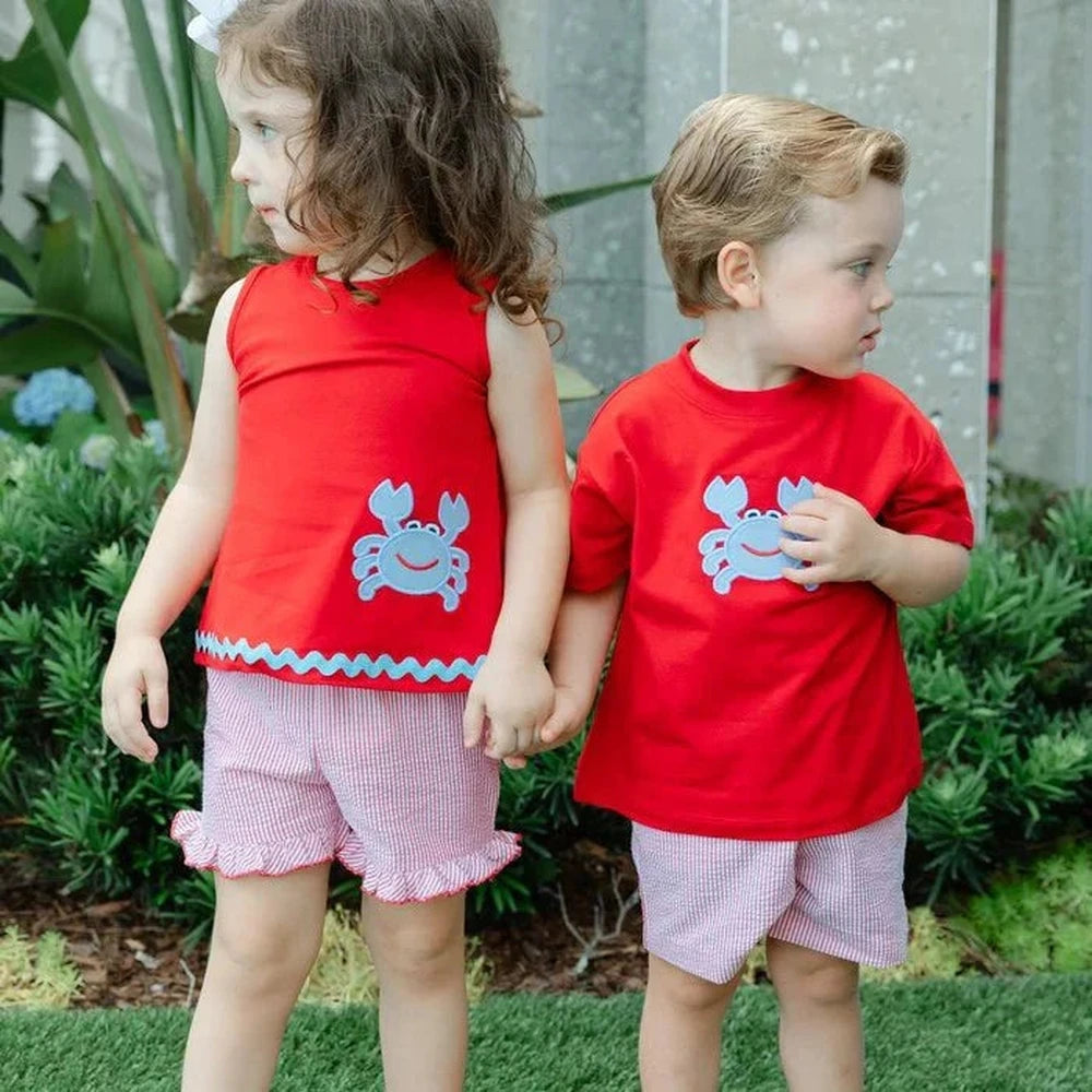 Bailey Boys Crab Boys Short Set babysupermarket