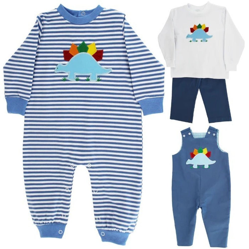 Bailey Boys Infant Bailey Boys Dino Dave Knit Romper