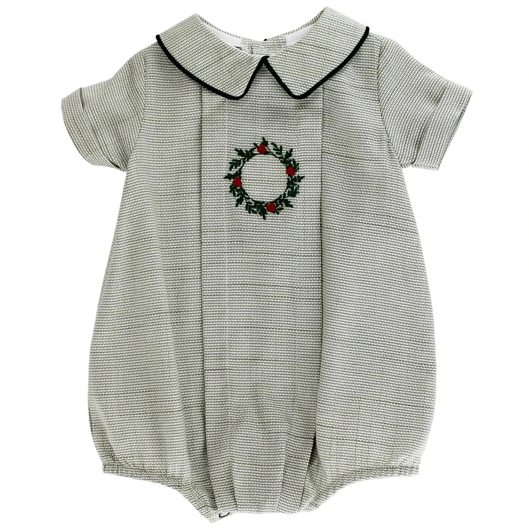 Bailey Boys Dressy Bubble - Laurel Wreath