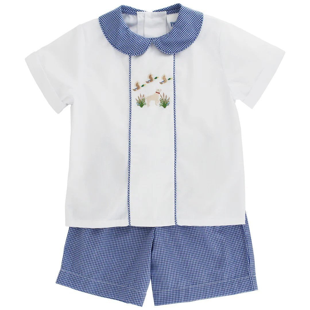 Bailey Boys Duck Hunting Dressy Short Set