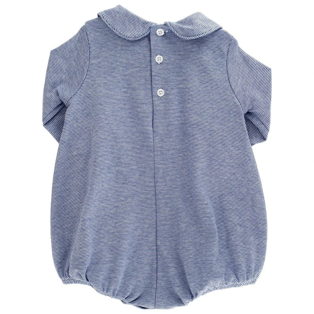 Bailey Boys Little Engine Knit Infant Bubble