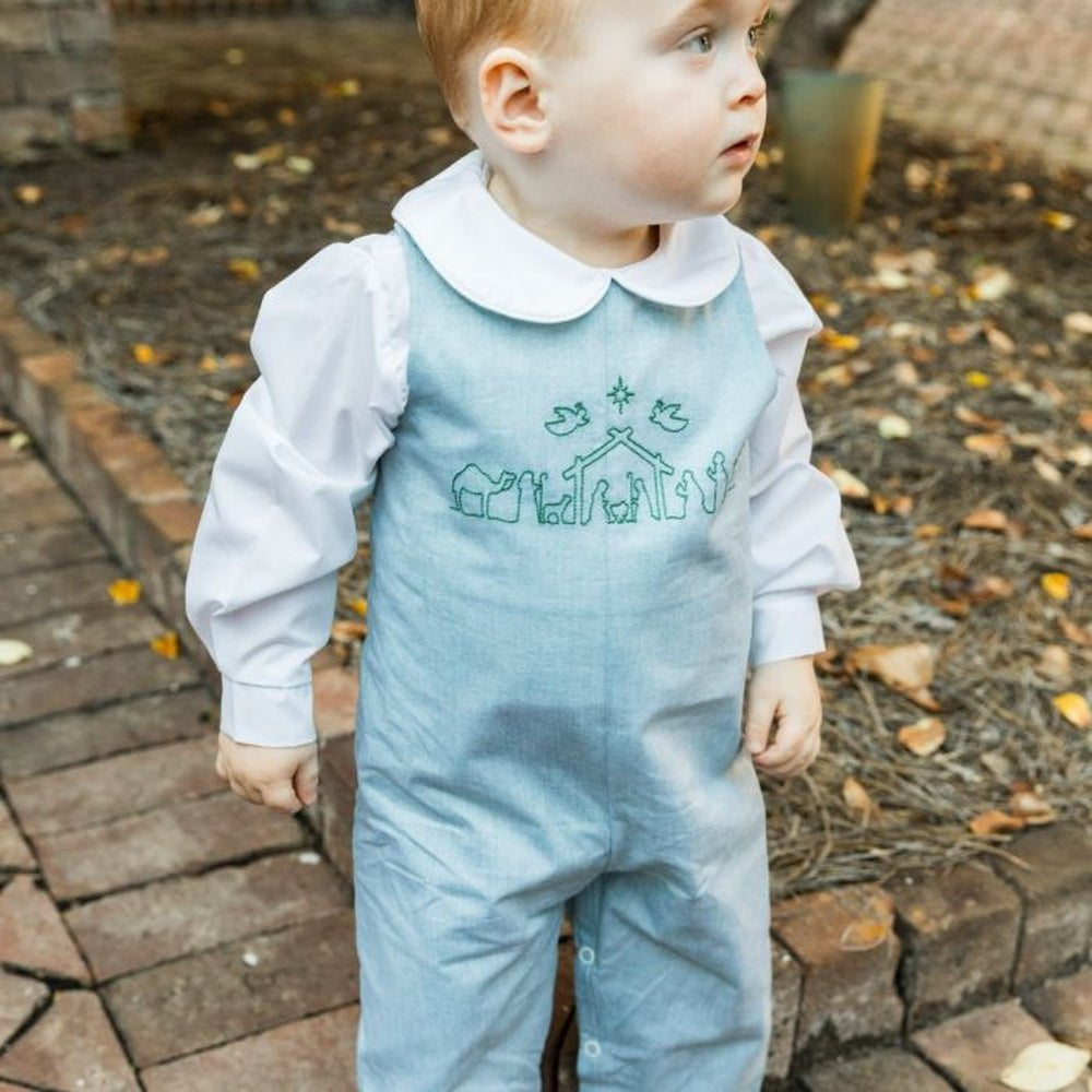 Bailey Boys Toddler Bailey Boys Nativity Stitch Long John John