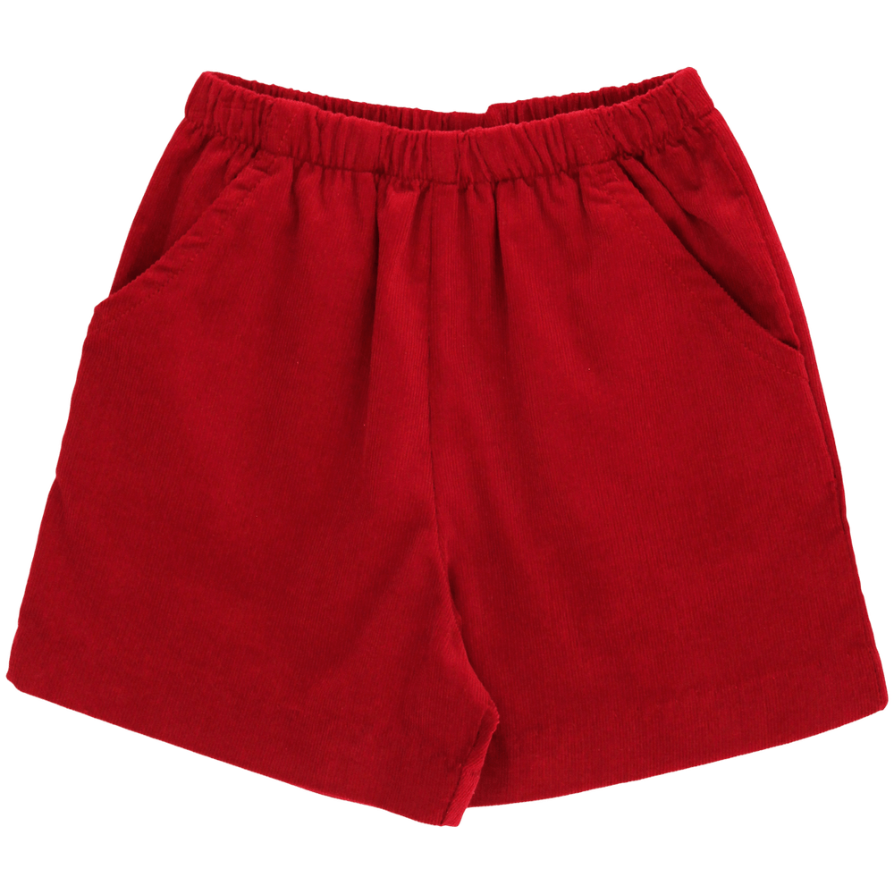 Bailey Boys Infant 12 Mo / Red Bailey Boys Red Cord Elastic Waist Short