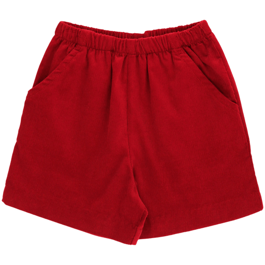 Bailey Boys Infant 12 Mo / Red Bailey Boys Red Cord Elastic Waist Short