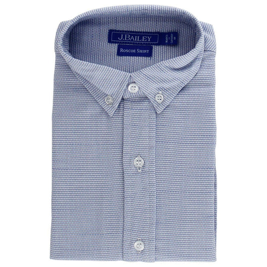 Bailey Boys Roscoe Button Down Shirt - Sky