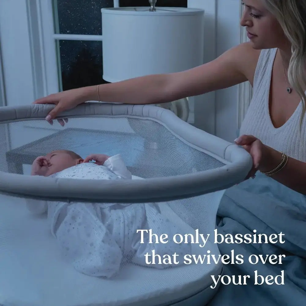 Bassinest Swivel Sleeper 3.0 Solid Grey