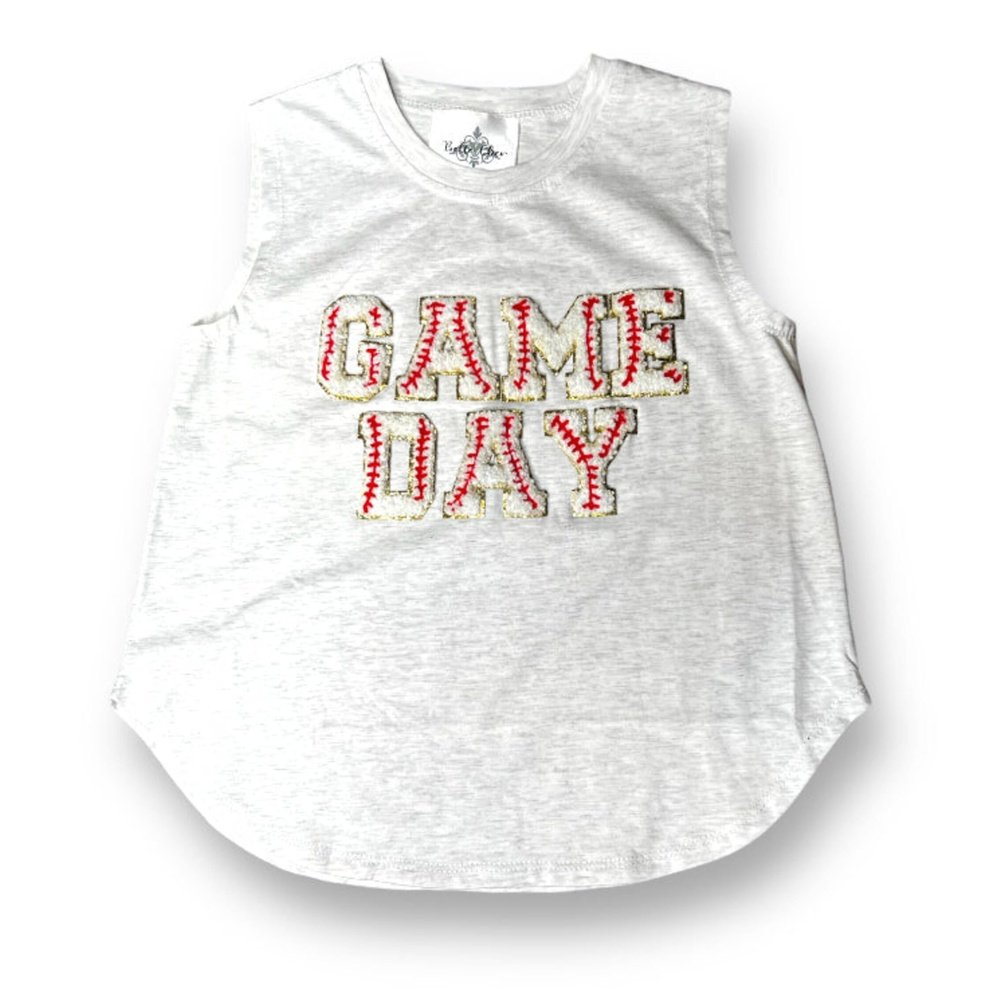 Belle Cher Game Day Chenille Tank