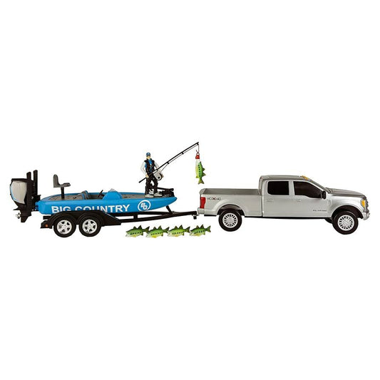 Big Country Toys Toys / Play Vehicles Big Country Bass Fishing Boat and Ford F-250 Combo