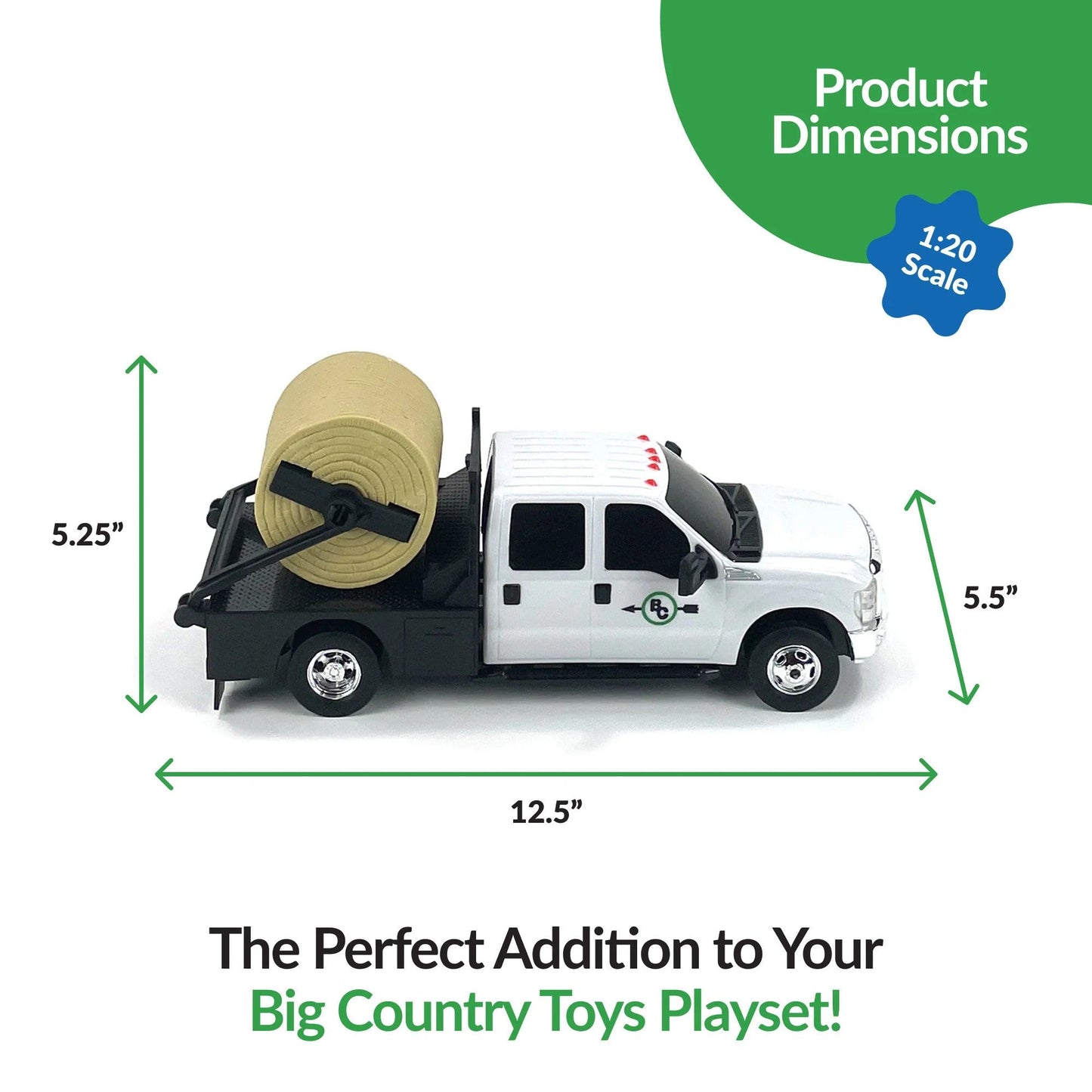Big Country Ford Flatbed Hay Truck
