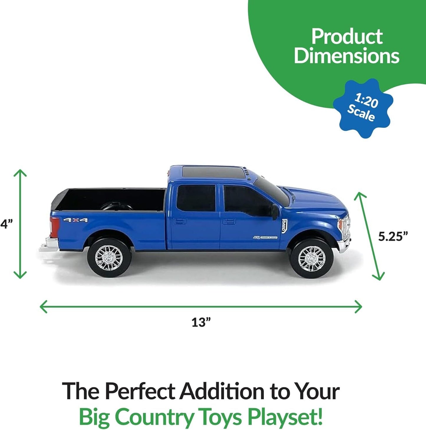 Big Country Toys Ford F250 Super Duty - Blue